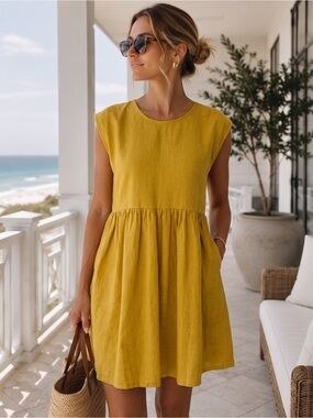 LE MUSE Linen Dress